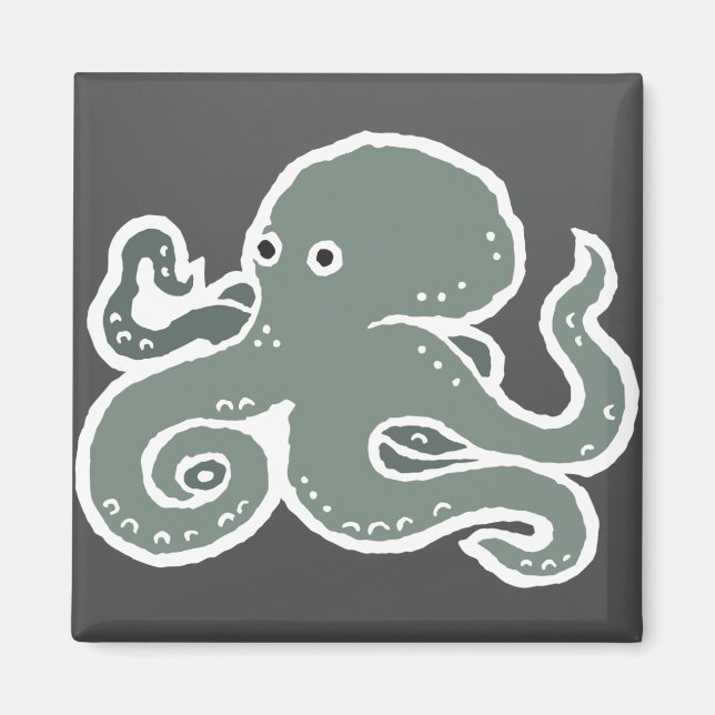 Octopus Magnet (Framsidan)