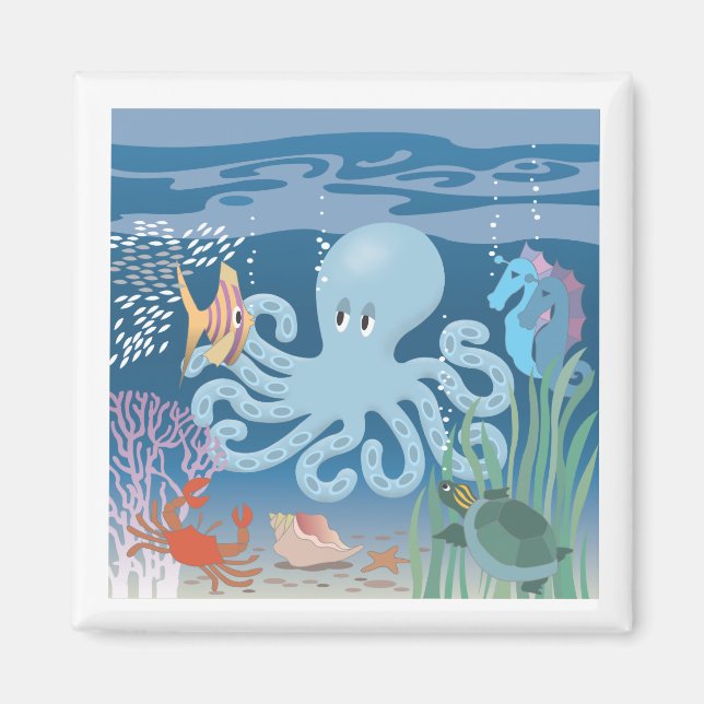 Octopus magnet (Framsidan)