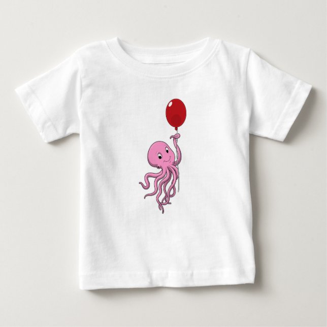 Octopus med Blegon T Shirt (Framsida)