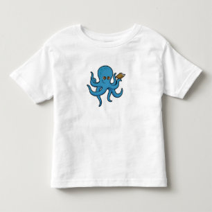 Octopus med Bok T Shirt