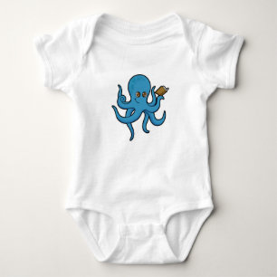 Octopus med Bok T Shirt