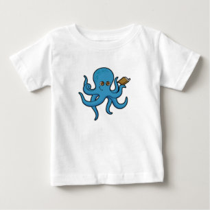 Octopus med Bok T Shirt