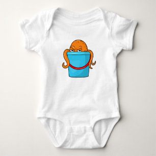 Octopus med Bucket T Shirt