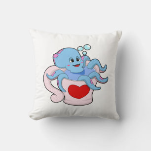 Octopus med Heart Kopp.PNG Kudde
