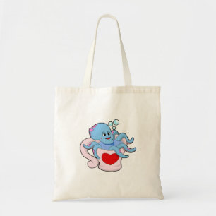 Octopus med Heart Kopp.PNG Tygkasse