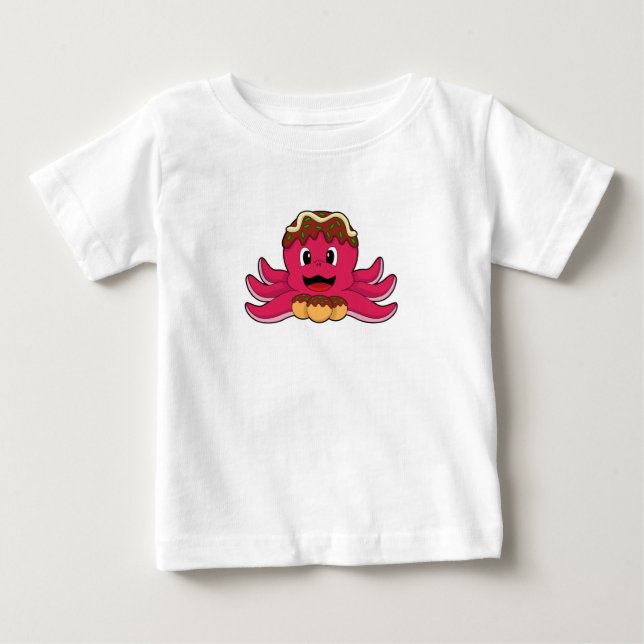 Octopus med kummel t shirt (Framsida)