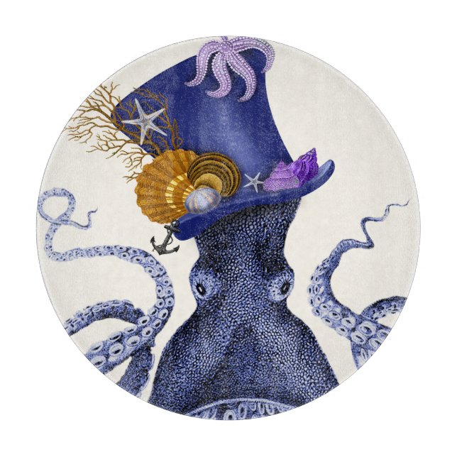 Octopus med Nautical Hat (Framsidan)