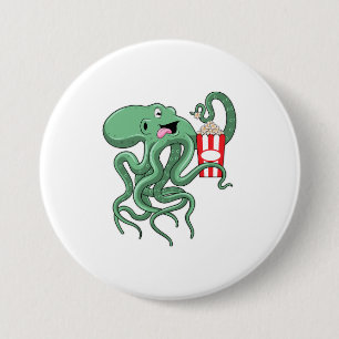 Octopus med Popcorn Knapp