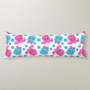 Octopus Mönster, Cute Octopus, Sea Animals Kroppskudde