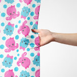 Octopus Mönster, Cute Octopus, Sea Animals Sjal<br><div class="desc">Cute,  roligt och mönster med rosa och bläckfisk. Modern gåva och trendig,  perfekt för älskare i ditt liv.</div>
