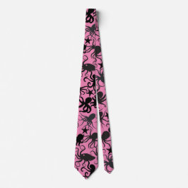 Octopus Mönster.w Rosa BG Slips