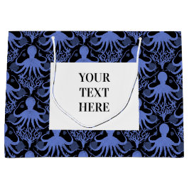 Octopus (mörkens bakgrund)