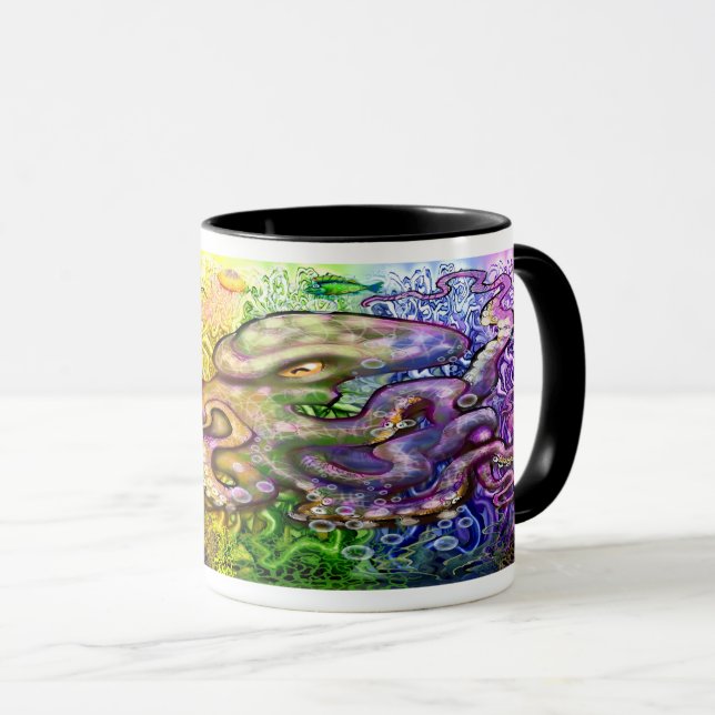Octopus Mugg (Framsida höger)