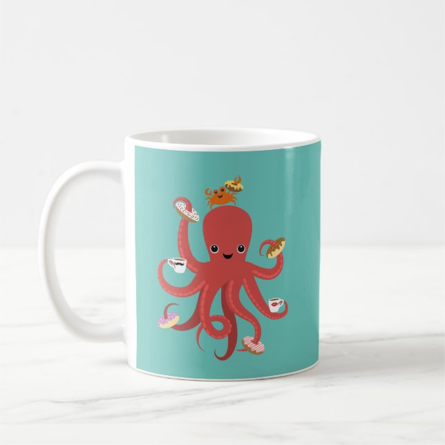 Octopus Mugg (Vänster)