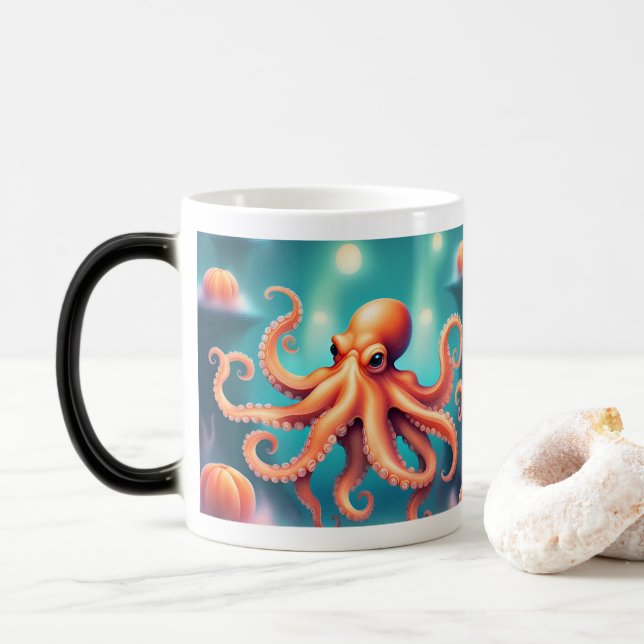 Octopus Mugg (Med munk)