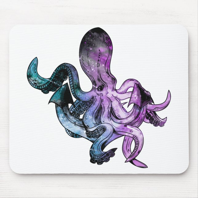 Octopus neon musmatta (Framsidan)