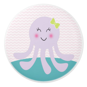 Octopus Nursery Drawer Knob Knopp