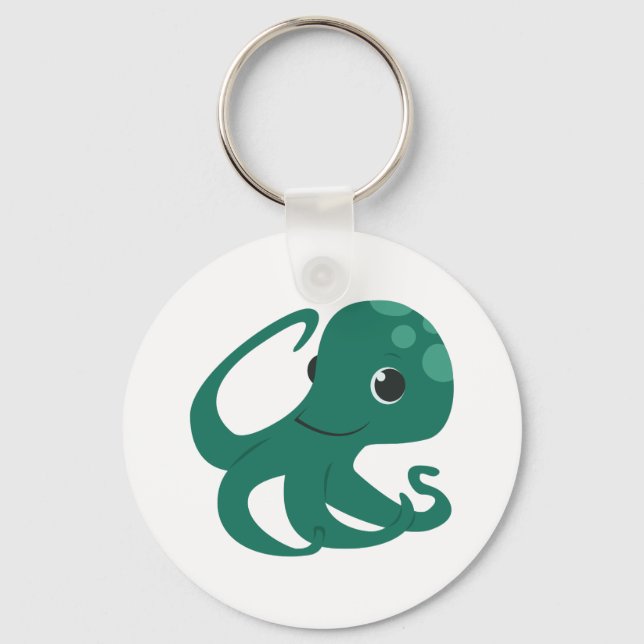 Octopus Nyckelring (Framsida)