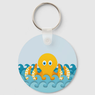 Octopus Nyckelring