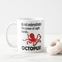 Octopus Ocean Animal Funny Octopus Kaffemugg