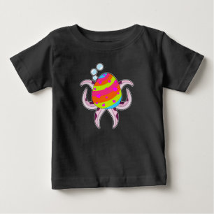 Octopus Påsk Påskägg T Shirt
