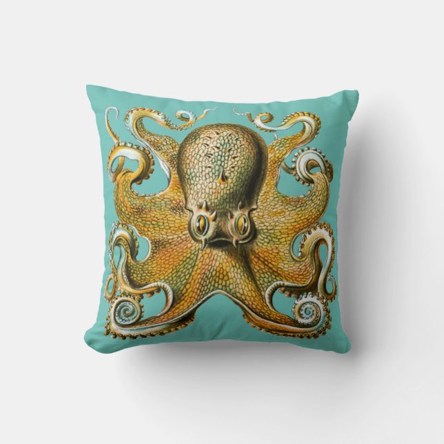 Octopus Pillow Kudde (Framsida)