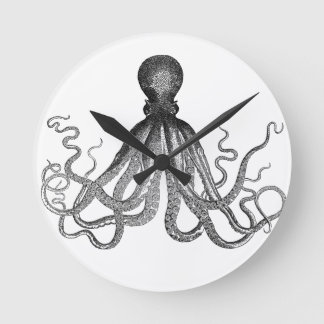 Octopus.png Rund Klocka