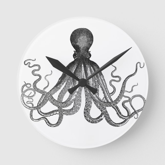 Octopus.png Rund Klocka (Framsida)