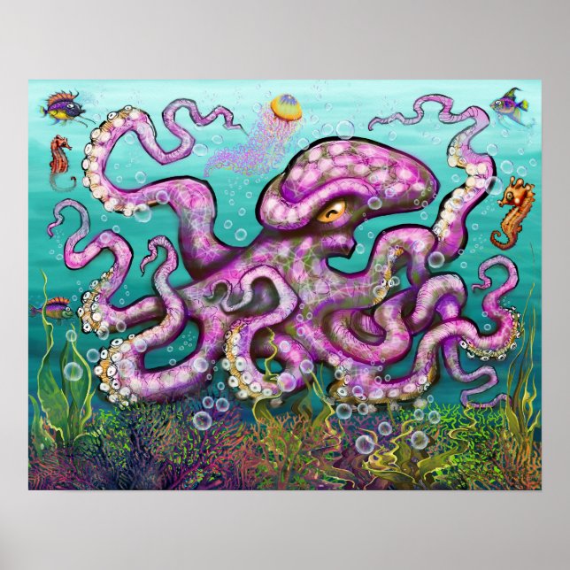 Octopus Poster (Framsidan)