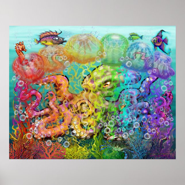 Octopus Poster (Framsidan)