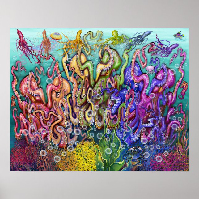 Octopus Poster (Framsidan)