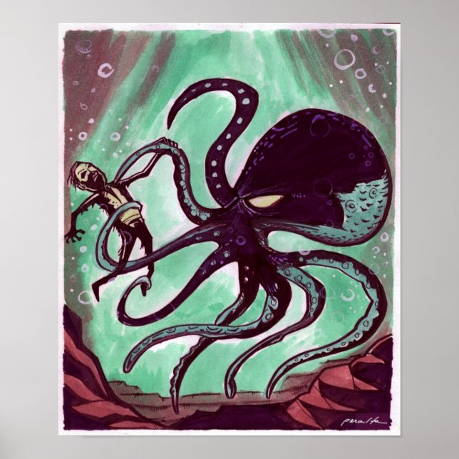 ’Octopus’ Poster (Framsidan)