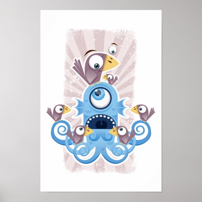 Octopus Poster (Framsidan)