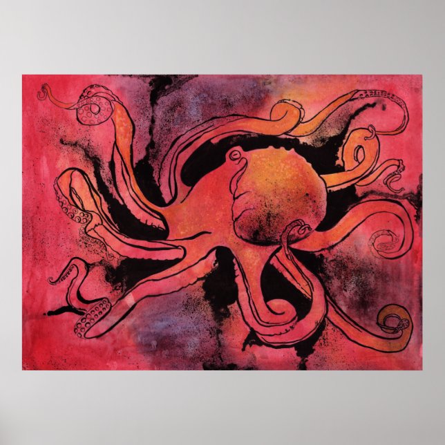 Octopus Poster (Framsidan)