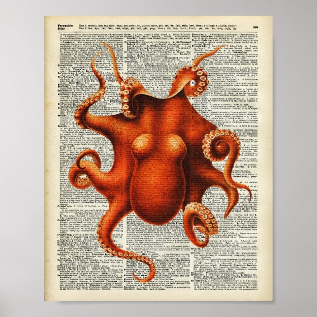 Octopus Poster (Framsidan)