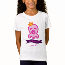Octopus Princess Birthday Celebration Personalize