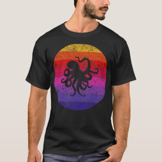 Octopus Retro 1 T Shirt
