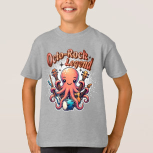 Octopus Rock musik Octo-Sten Legend T Shirt