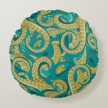 Octopus Round Pillow