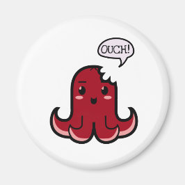 Octopus Sause Bitten Magnet