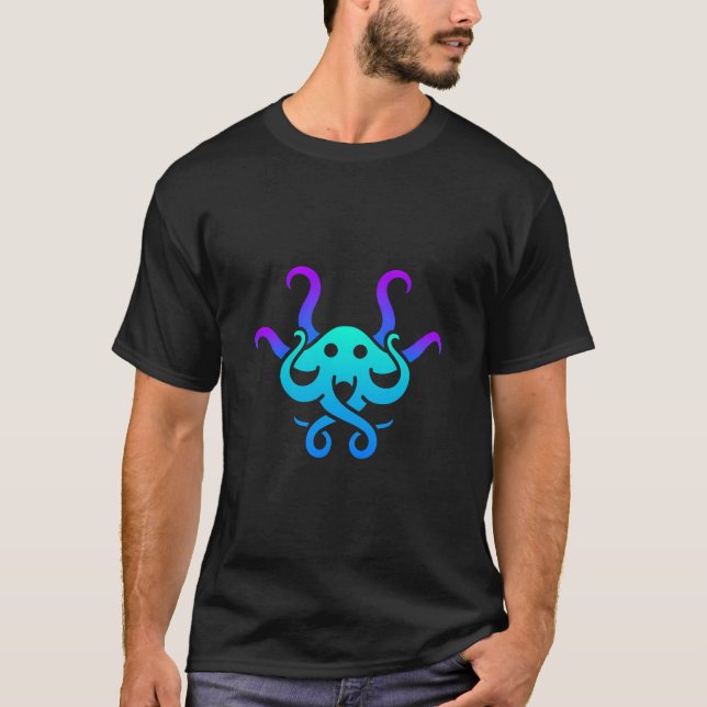 Octopus Sea Creator Saltwater Aquarium Octopus T Shirt (Framsida)