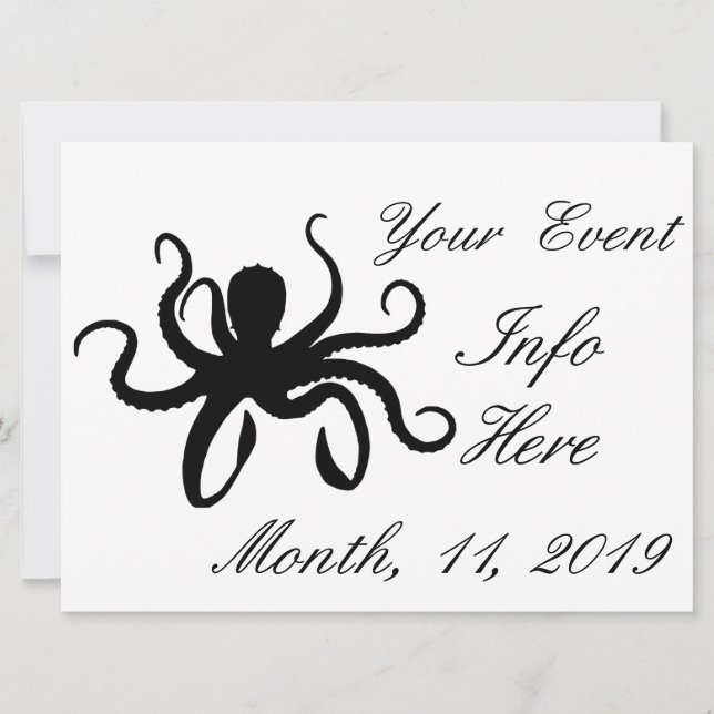 Octopus Silhouette Thunder_Cove (Framsida)