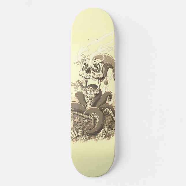 Octopus Skateboards - Black Outdoor Gear (Framsida)