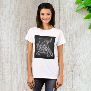 Octopus Sketch T Shirt