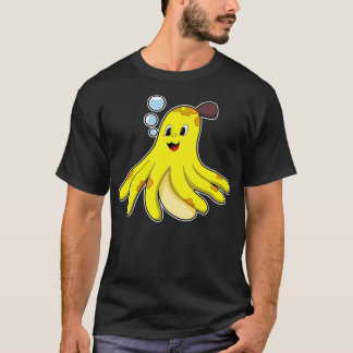 Octopus som Banana T Shirt