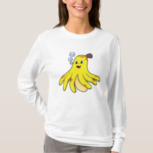 Octopus som Banana T Shirt