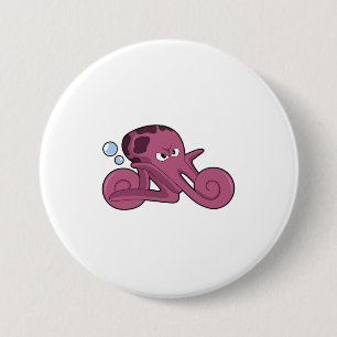 Octopus som motorcykel knapp