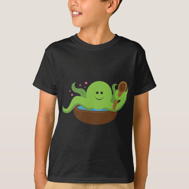 Octopus Soppa T-shirt (Framsida)