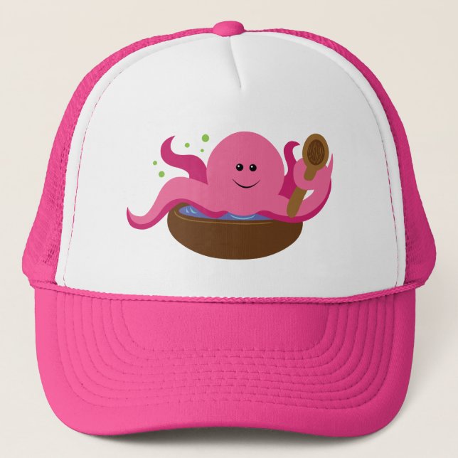Octopus Soppa Truckerkeps (Framsida)