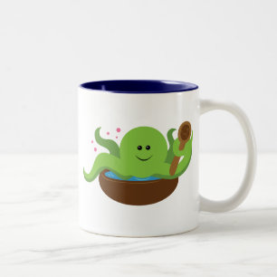 Octopus Soppa Två-Tonad Mugg